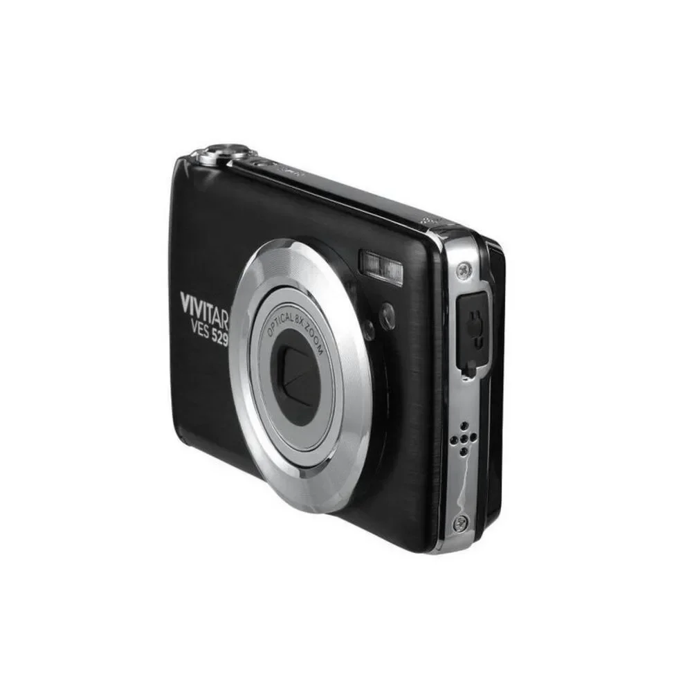 Open Box - Vivitar -  16mp Optical Lens Digital Camera - Black Black